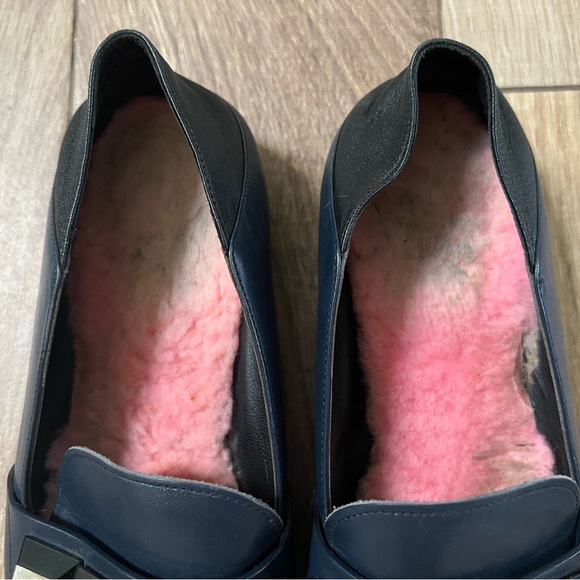 Authentic Fendi Leather Studded Loafer/Mule - Picture 7 of 10